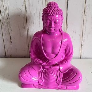 Pink Buddah statue
